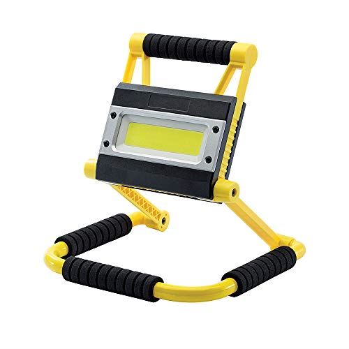 20W COB LED Rechargeable Folding Work Light and Power Bank - 750 to 1,500 Lumens