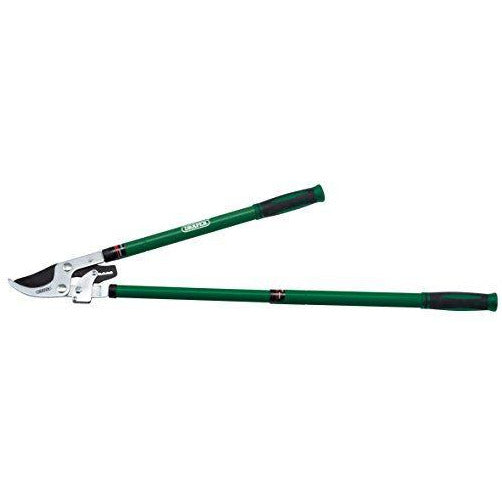 Telescopic Ratchet Action Bypass Loppers with Steel Handles