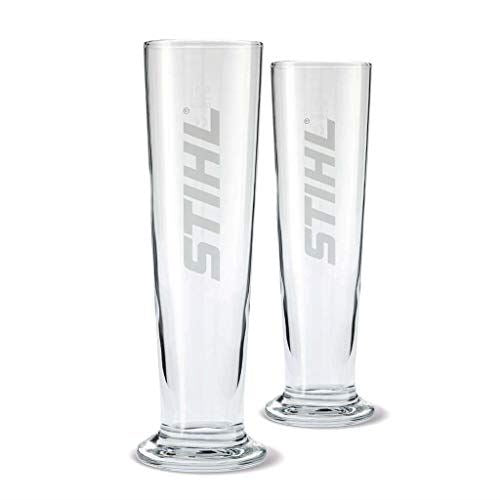 Stihl Beer Glass Set 2 Pcs, Beer Glasses Filling Quantity 0,3l,