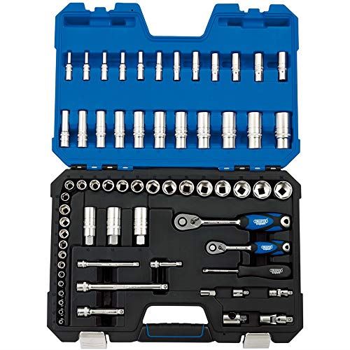 1/4" and 3/8" Sq. Dr. Metric Socket Set (65 Piece)