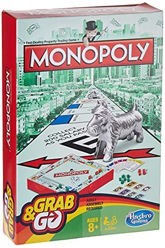 Monopoly Hasbro Gaming Grab & Go Game