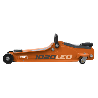 Trolley Jack 2tonne Low Entry Short Chassis - Orange