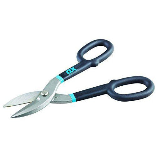 OX Pro 10 Straight Tin Snips"