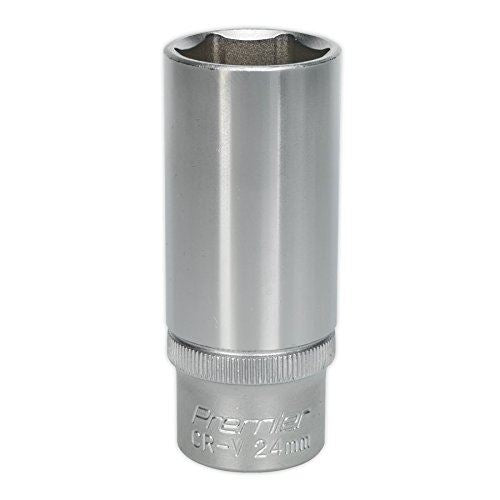 WallDrive® Socket 24mm Deep 1/2"Sq Drive