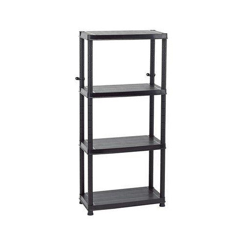 4 Tier Plastic Shelving Unit