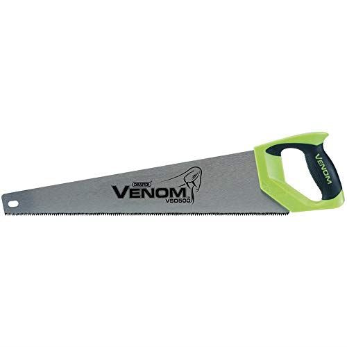 Draper Venom&#174; First Fix Double Ground Handsaw, 500mm, 7tpi/8ppi