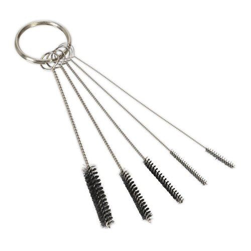 Spray Gun Cleaning Mini Brush Set 5pc