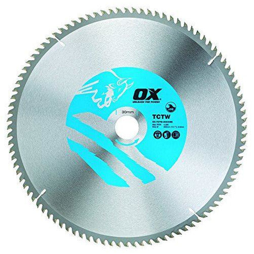 OX Wood Cutting Circular Saw Blade 305/30mm, 96 Teeth ATB