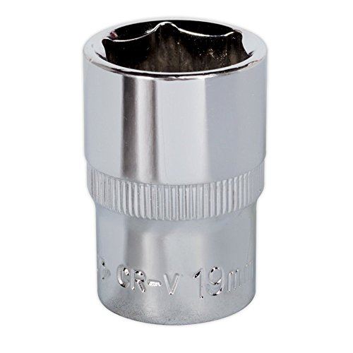 WallDrive® Socket 19mm 1/2"Sq Drive Fully Polished