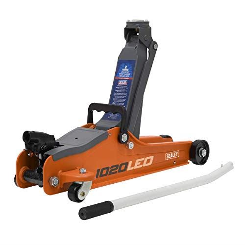 Trolley Jack 2tonne Low Entry Short Chassis - Orange