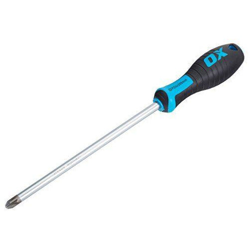 OX Pro Pozi Screwdriver PZ4x200mm