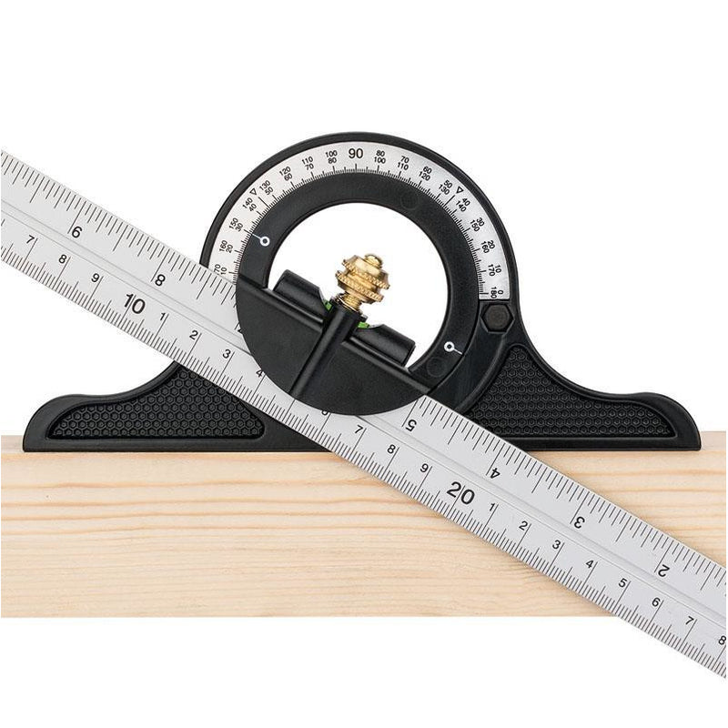 Combination Square with Centre Head and Protractor, 300mm