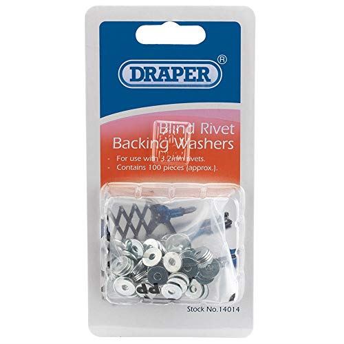 Rivet Backing Washers, 3.2mm (100 Piece)