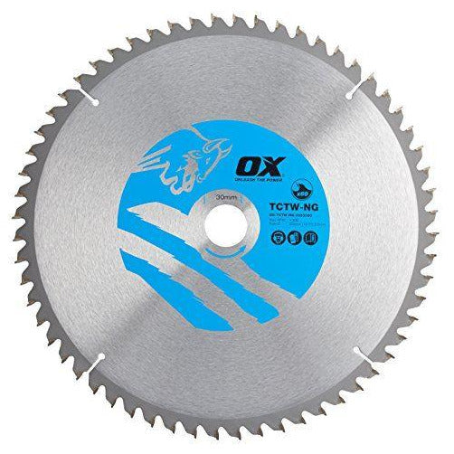 OX Wood Cutting Negative Rake Circular Saw Blade 305/30mm, 60 Teeth ATB