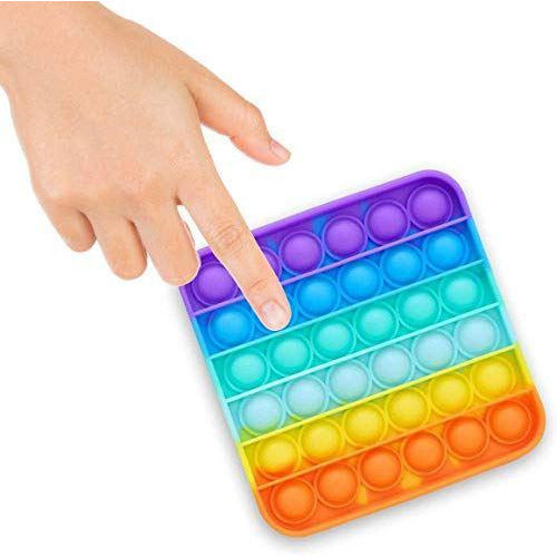 Rainbow Square Fidget Popper