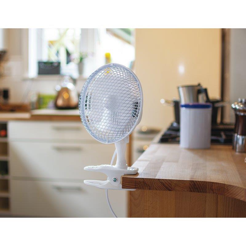 6" Clip-On Desk Fan (150mm)