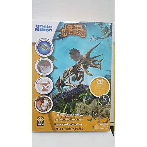 Dr Steve Hunters Dino Dig Excavation Kit Triceratops