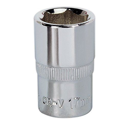 WallDrive® Socket 17mm 1/2"Sq Drive Fully Polished