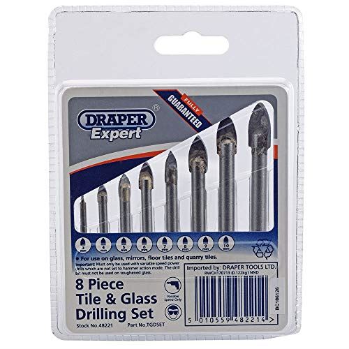 Tile and Glass Drilling Set (8 Piece)