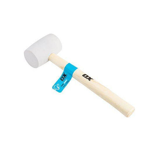 OX Pro White Rubber Mallet - 16 oz