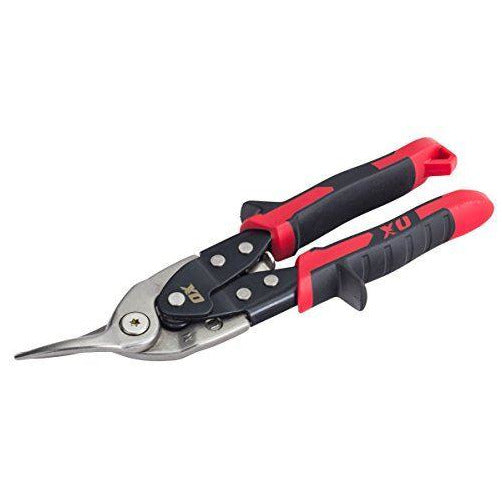 OX Pro Heavy Duty Aviation Snips Left Cut (Red)