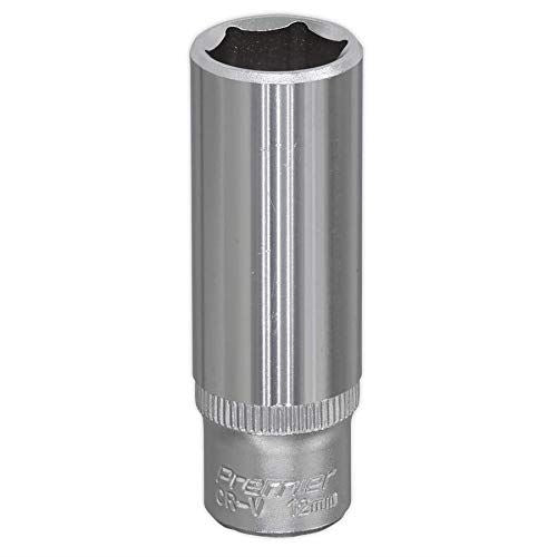 WallDrive® Socket 12mm Deep 1/4"Sq Drive