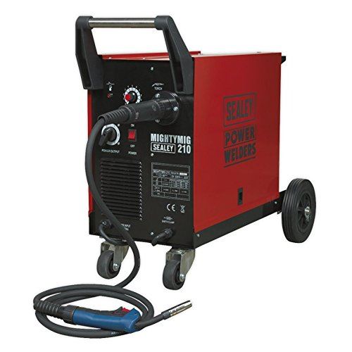 Professional Gas/No-Gas MIG Welder 210A with Euro Torch