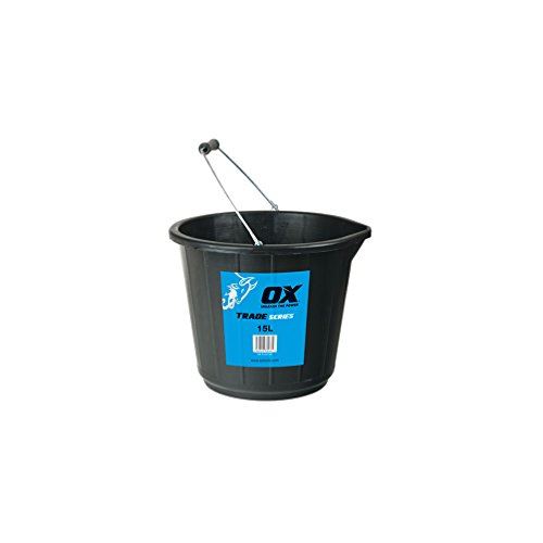 OX Trade 15L Black Bucket