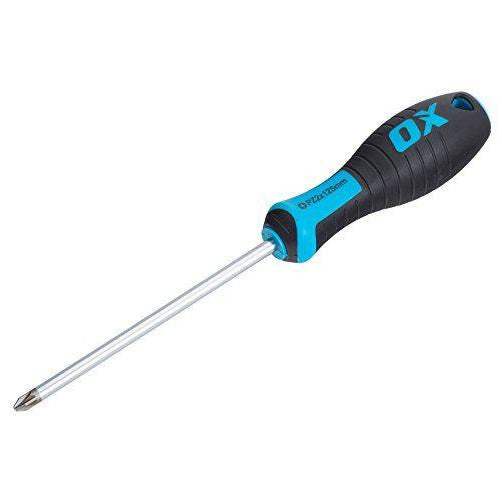 OX Pro Pozi Screwdriver PZ2x125mm