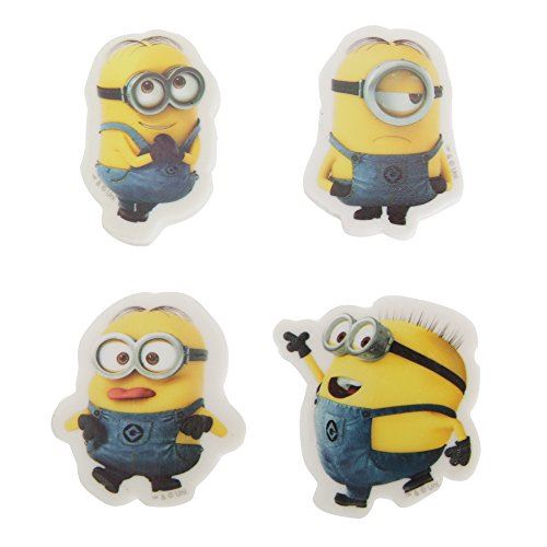 Minion Set of 4 Erasers