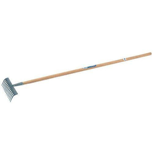 Carbon Steel Garden Rake with Ash Handle