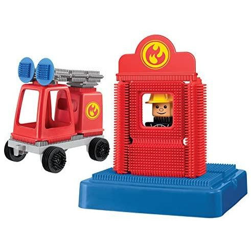 Stickle Bricks TCK09000 Hasbro Stick Fire Engine Construction Set