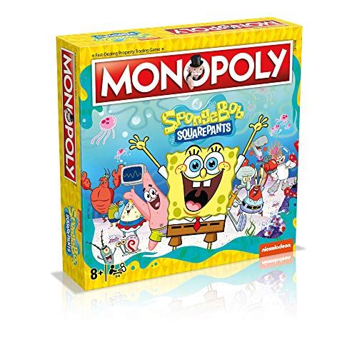 Winning Moves Spongebob Squarepants Monopoly Board Game