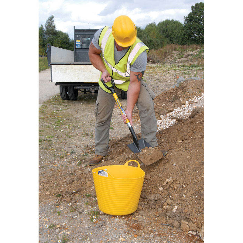 Fibreglass Shafted Square Mouth Builders Shovel