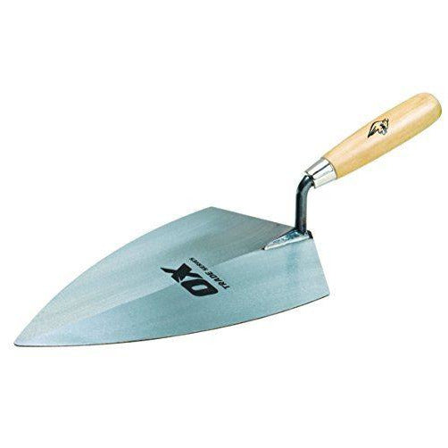 OX Trade Brick Trowel Philadelphia - Wooden Handle 11 / 280mm"