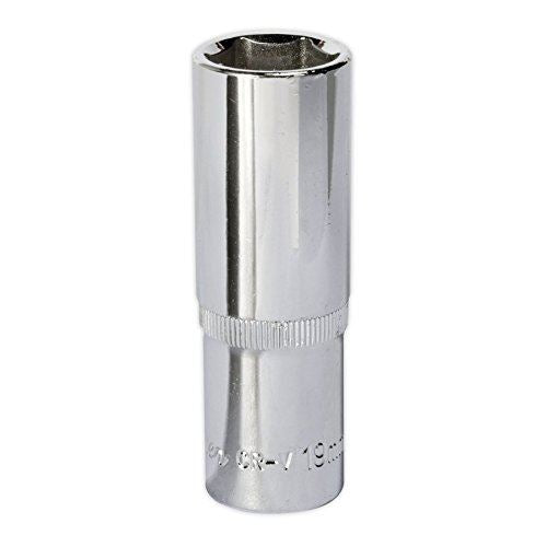 WallDrive® Socket 19mm Deep 1/2"Sq Drive Fully Polished