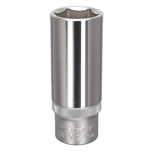 WallDrive® Socket 22mm Deep 1/2"Sq Drive