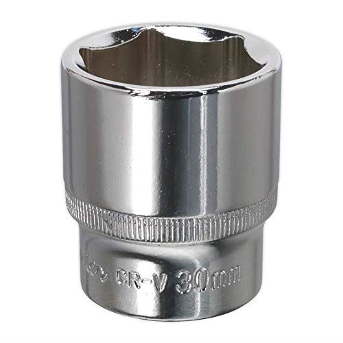 WallDrive® Socket 30mm 1/2"Sq Drive Fully Polished