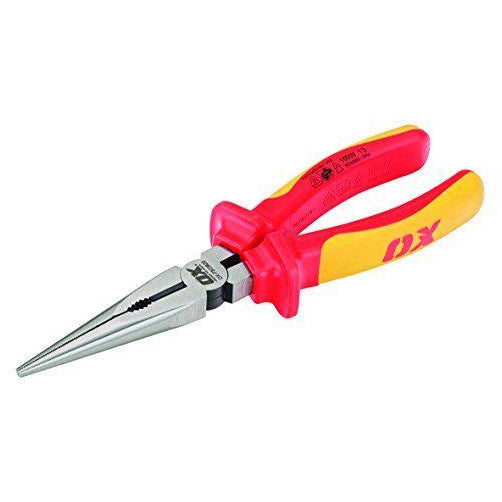 OX Pro VDE Long Nose Pliers - 200mm (8)"