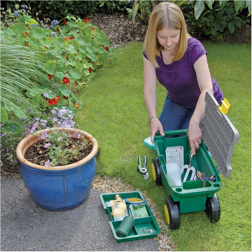 Gardeners Tool Cart and Seat