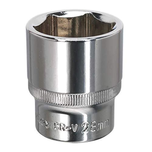 WallDrive® Socket 28mm 1/2"Sq Drive Fully Polished