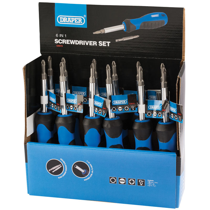 6 in 1 Screwdriver Set