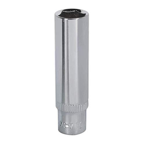 WallDrive® Socket 10mm Deep 1/4"Sq Drive Fully Polished