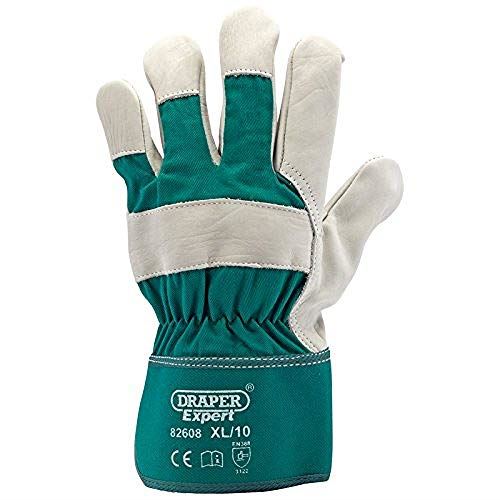 Premium Leather Gardening Gloves, Extra Large