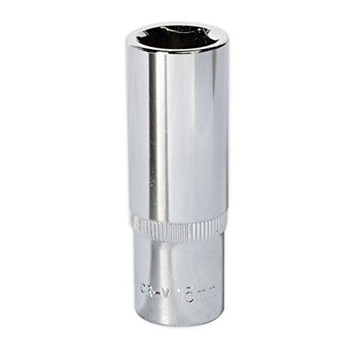 WallDrive® Socket 15mm Deep 3/8"Sq Drive Fully Polished