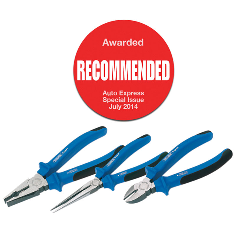 Heavy Duty Soft Grip Pliers Set (3 Piece)