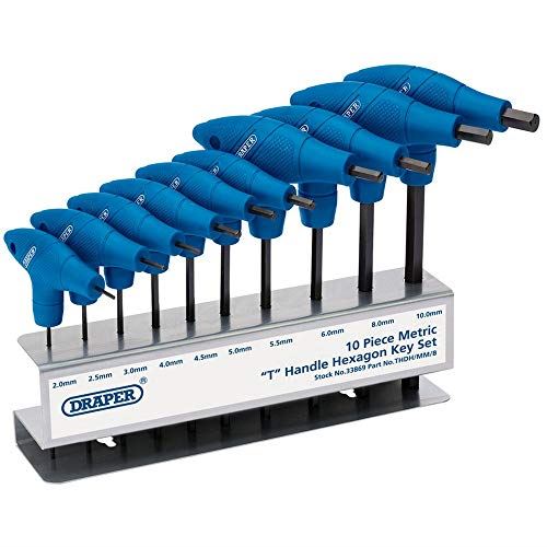 Metric T-Handle Hexagon Key Set (10 Piece)