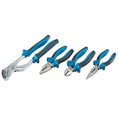 Soft Grip Pliers Set (4 Piece)