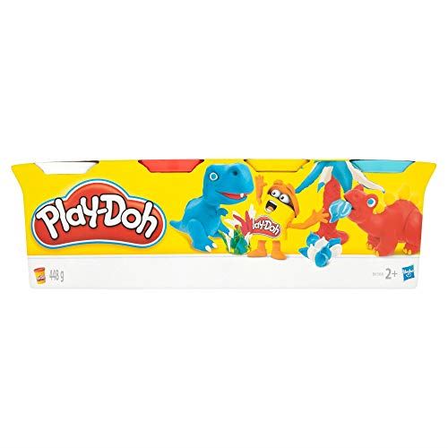 Play-Doh 14073 Assortment Colour Classic Tubs (Pack of 4)