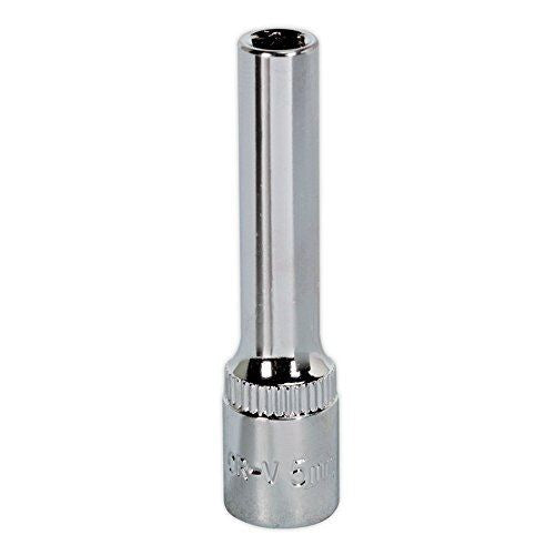 WallDrive® Socket 5mm Deep 1/4"Sq Drive Fully Polished